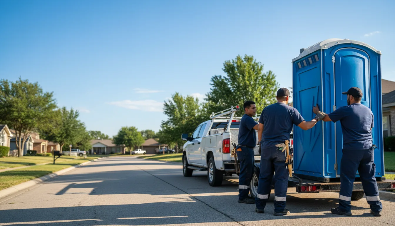 Portable Toilet Rental in Hickman, CA near me